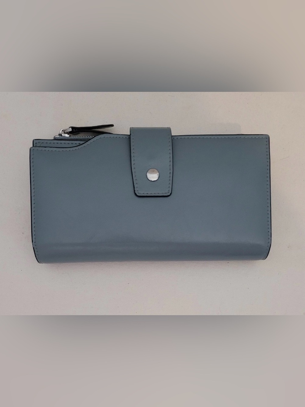 Bostanten Slate Blue Multi Compartment Wallet RFID